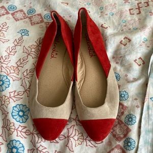 Splendid flats. Suede